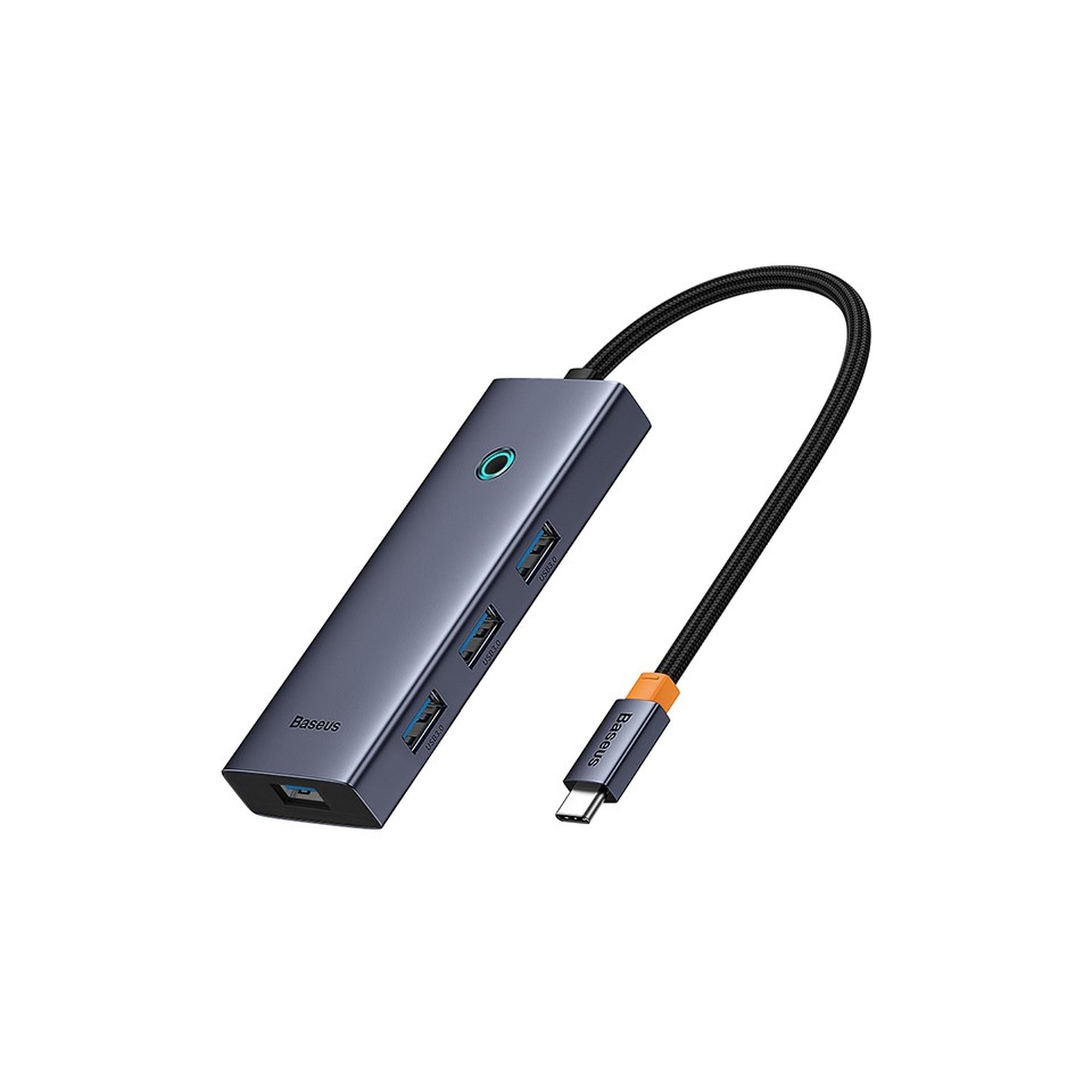 Baseus Ultra Joy 5 in 1 Multifonksiyonal Type-C Hub Dock Station - Uzay Gri