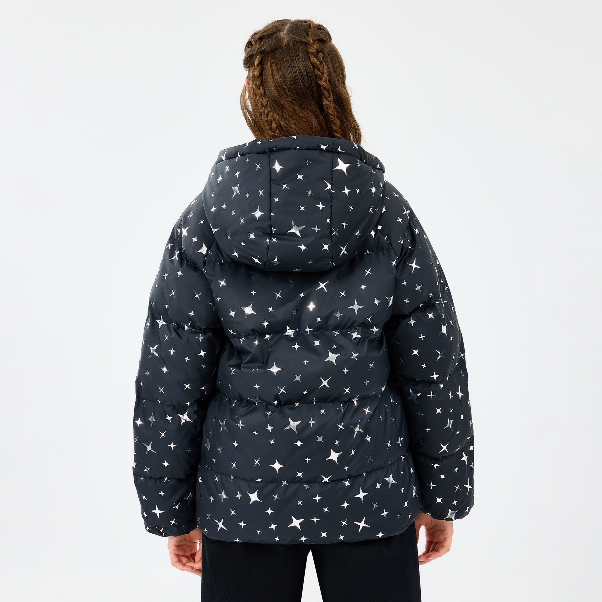 Skechers Sherpa Çocuk Siyah Mont