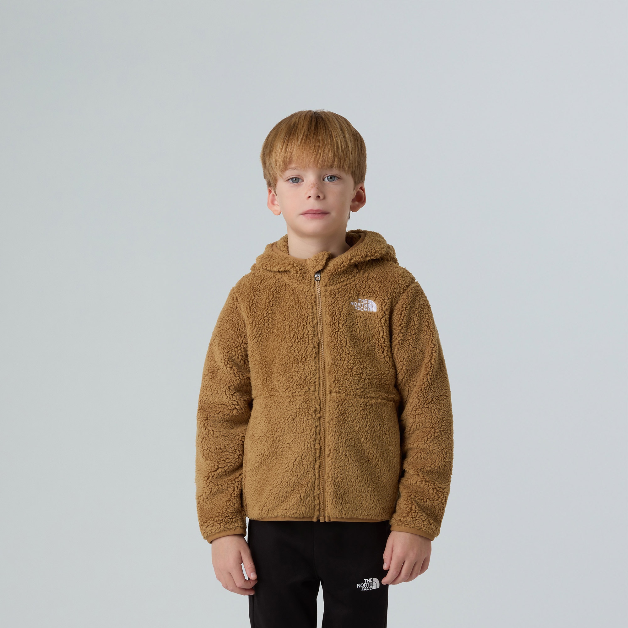 The North Face Campshire Fermuarlı Çocuk Kahverengi Ceket