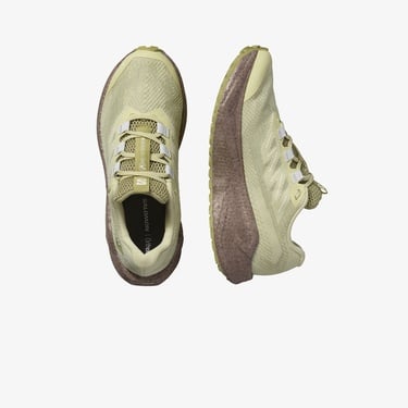  Salomon Aero Blaze 3 Gravel Gore Tex Kadın Yeşil Koşu Ayakkabısı