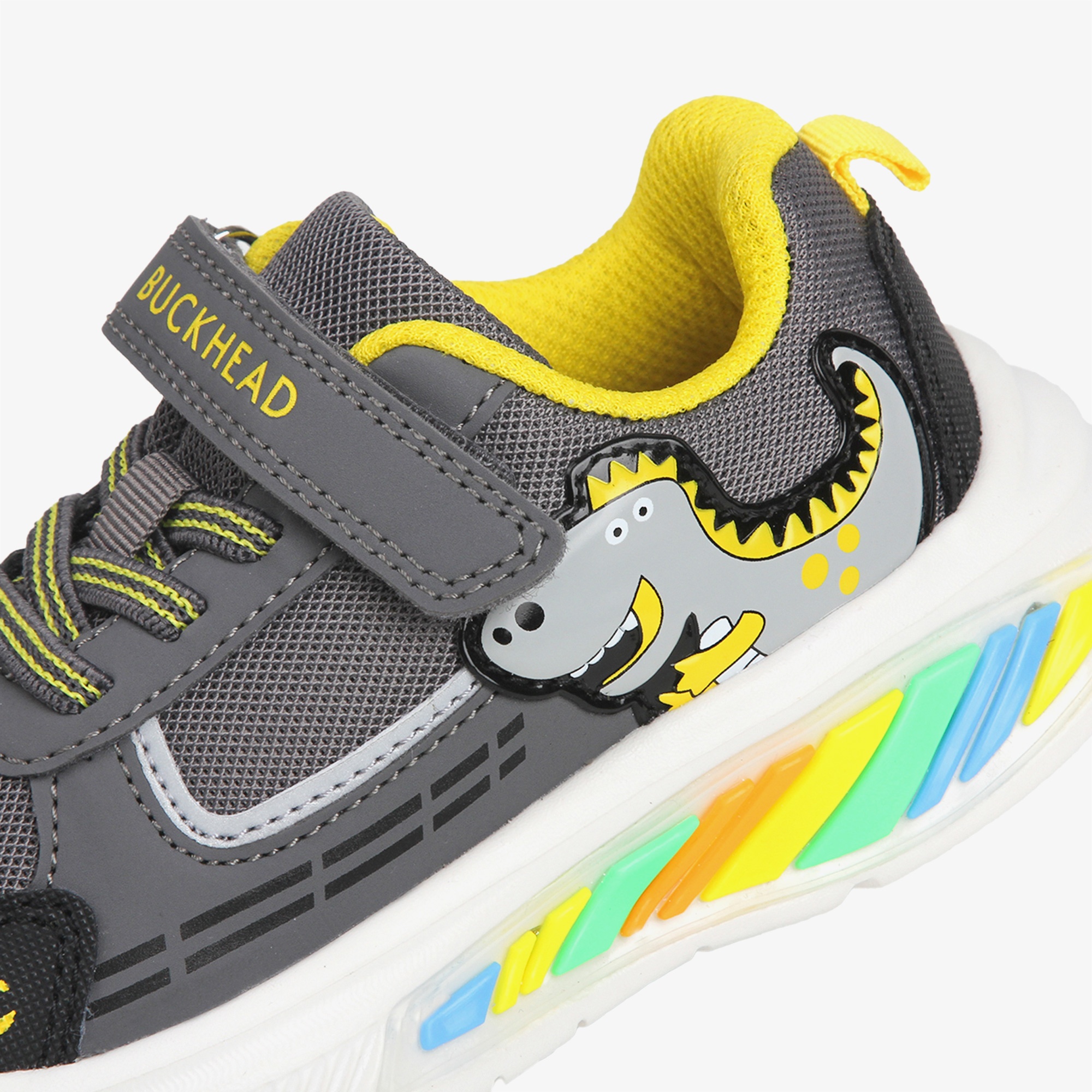 Buckhead Rex Çocuk Gri Işıklı Spor Ayakkabı