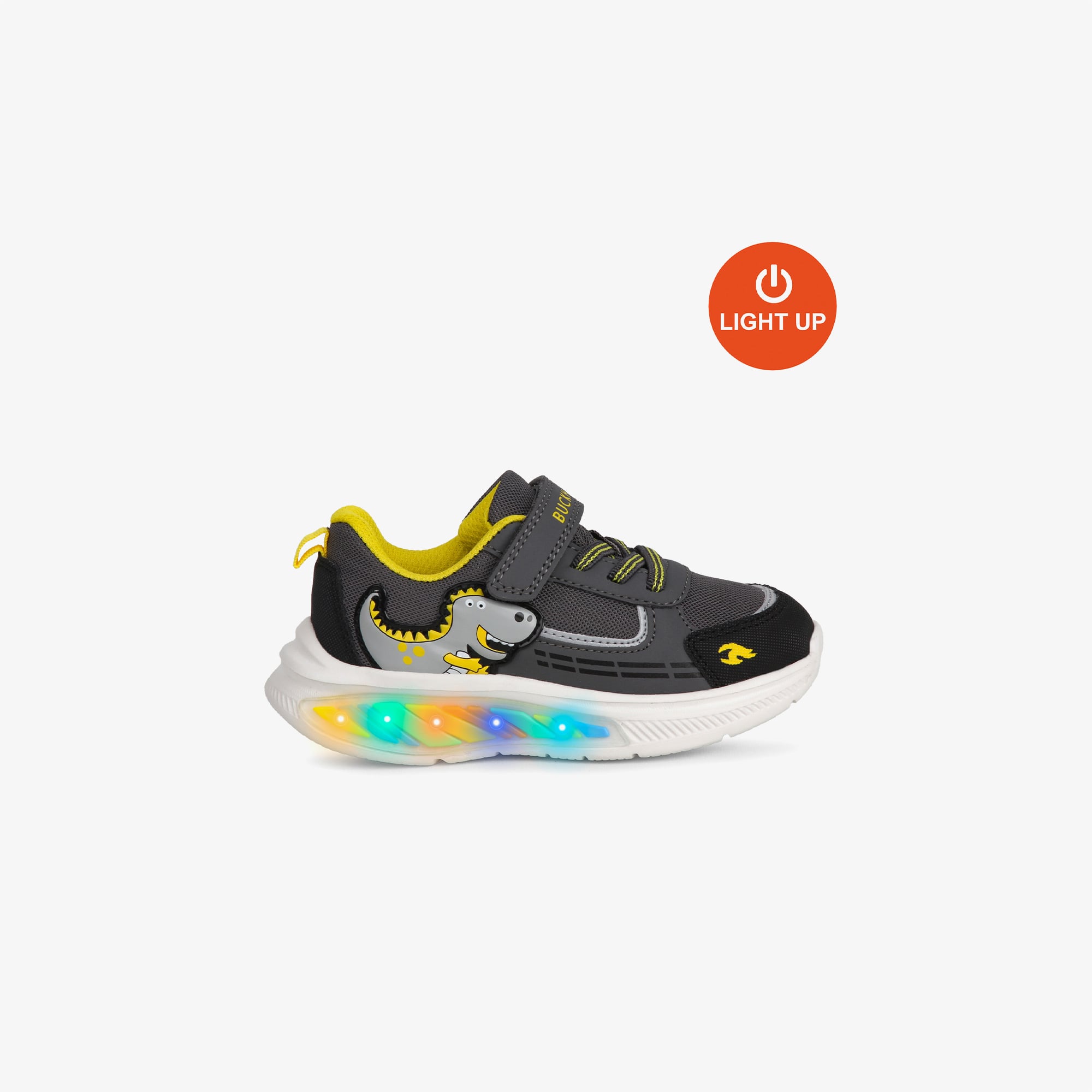  Buckhead Rex Çocuk Gri Işıklı Spor Ayakkabı