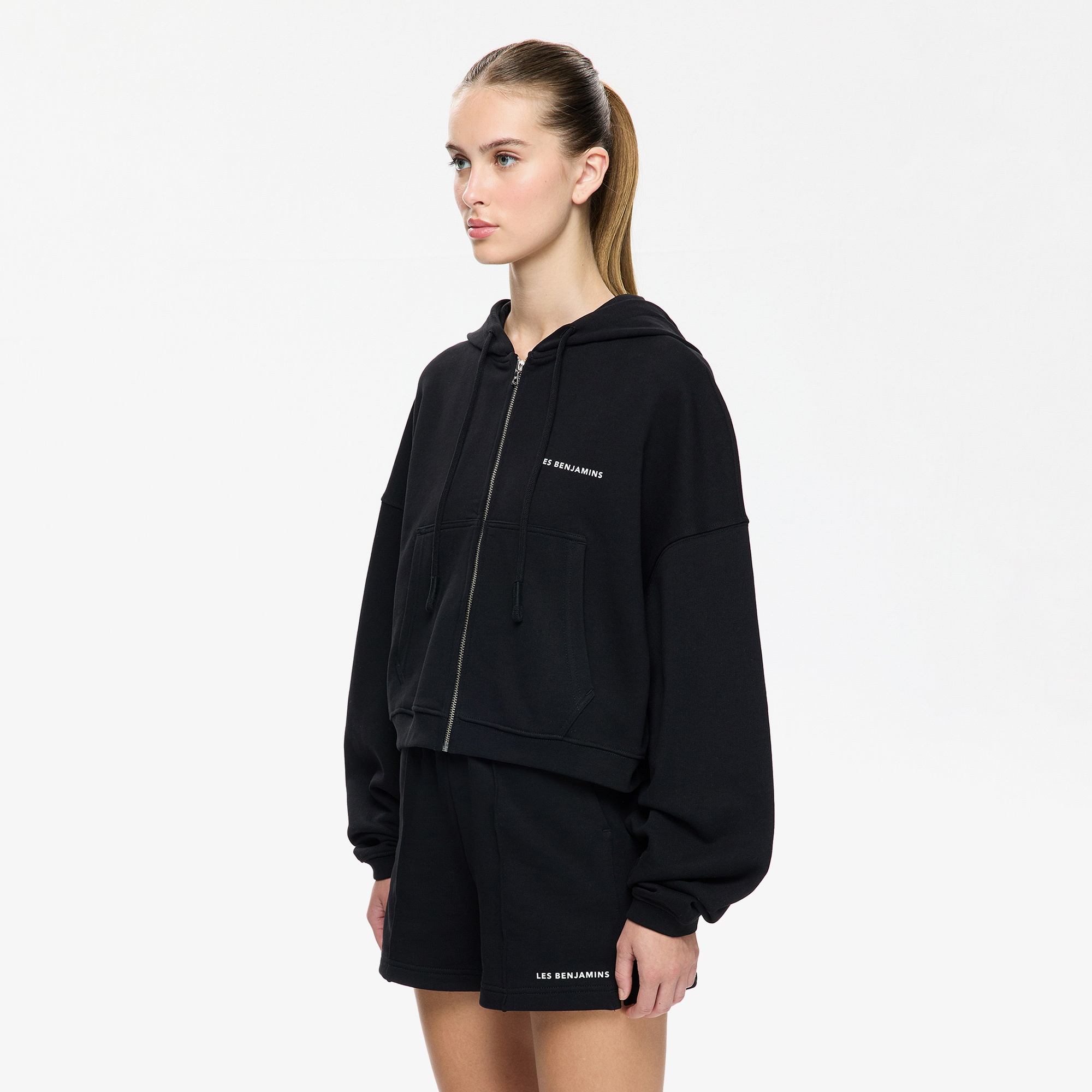 Les Benjamins Kadın Siyah Sweatshirt