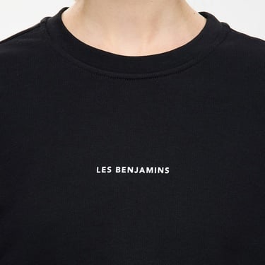  Les Benjamins Kadın Siyah Sweatshirt