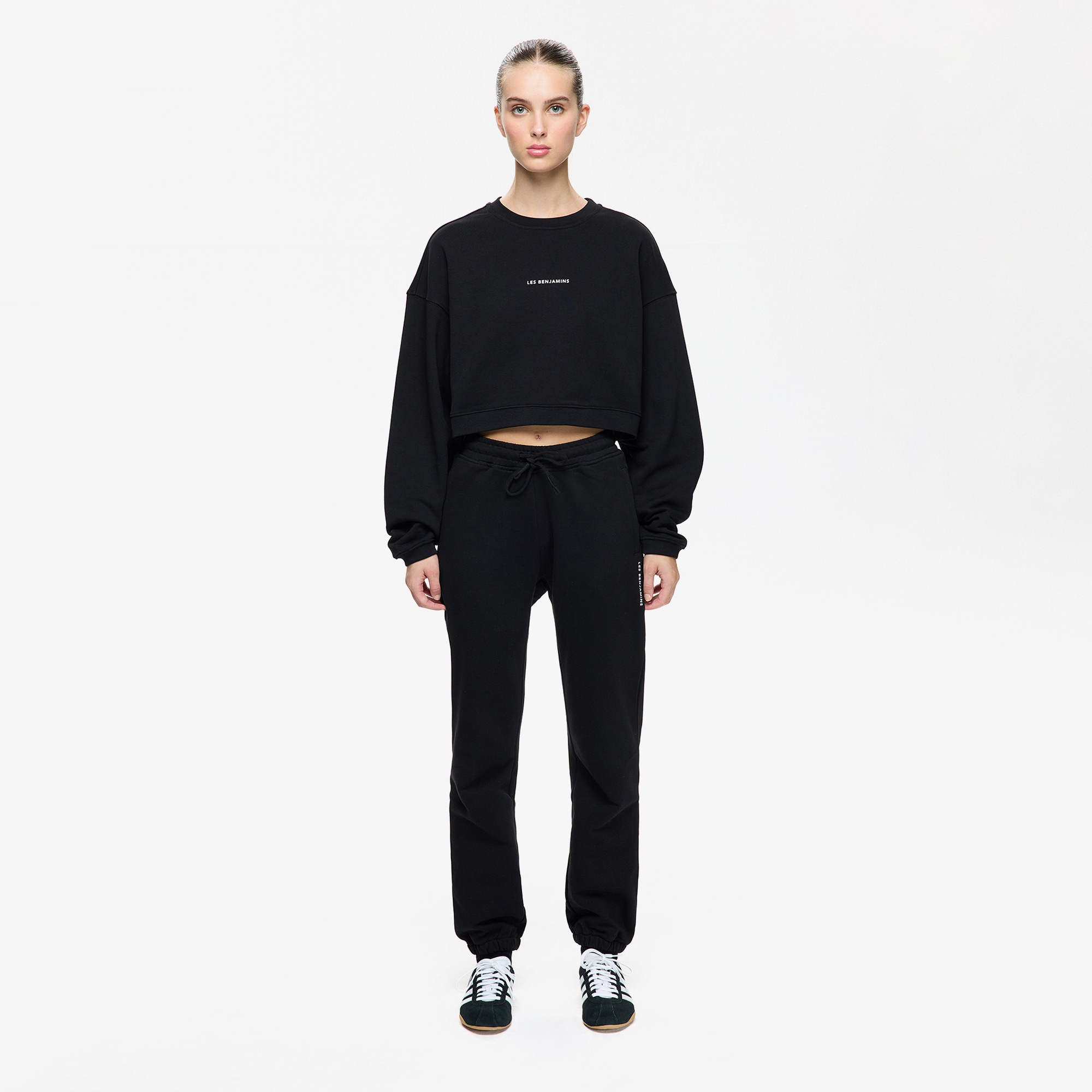 Les Benjamins Kadın Siyah Sweatshirt