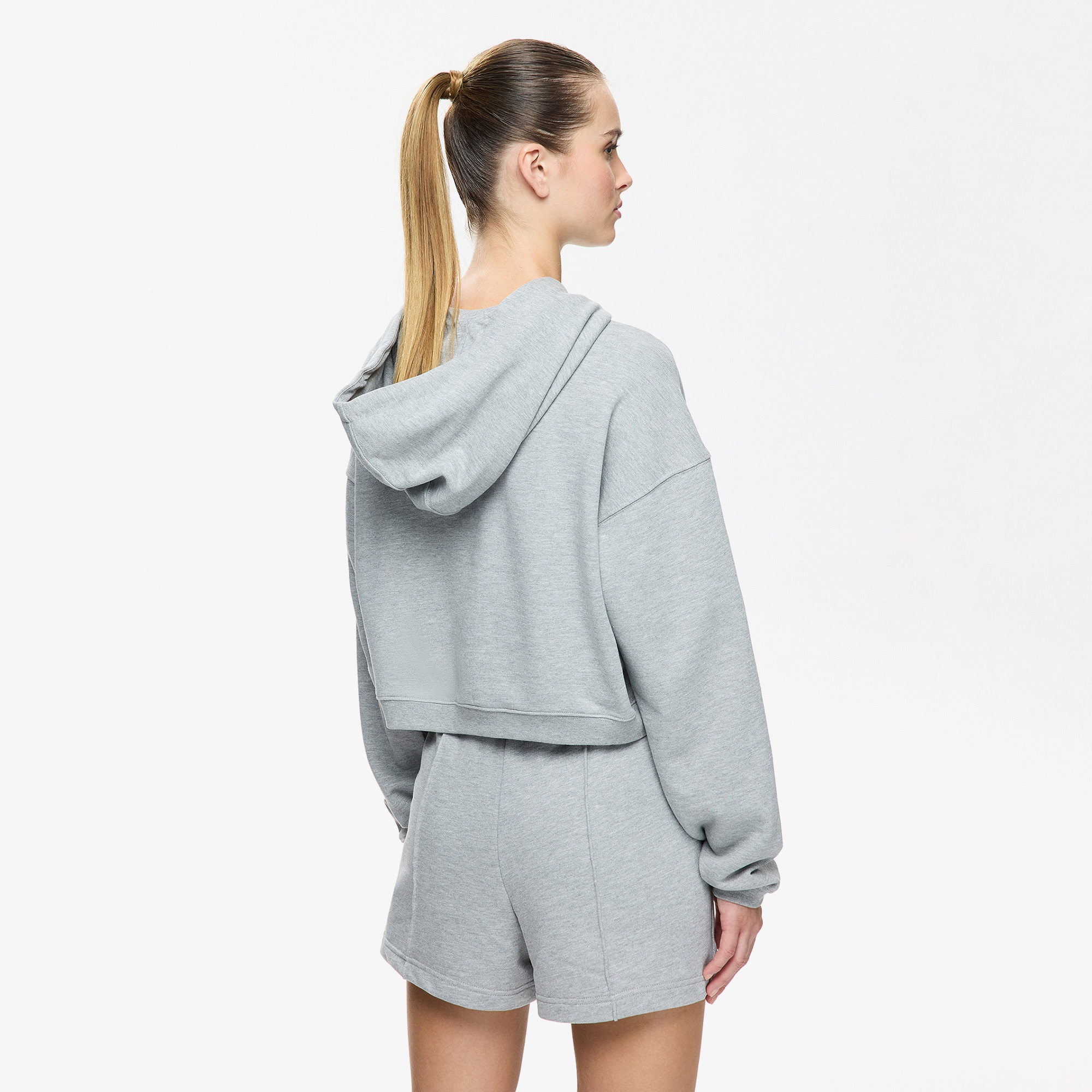 Les Benjamins Kadın Gri Sweatshirt