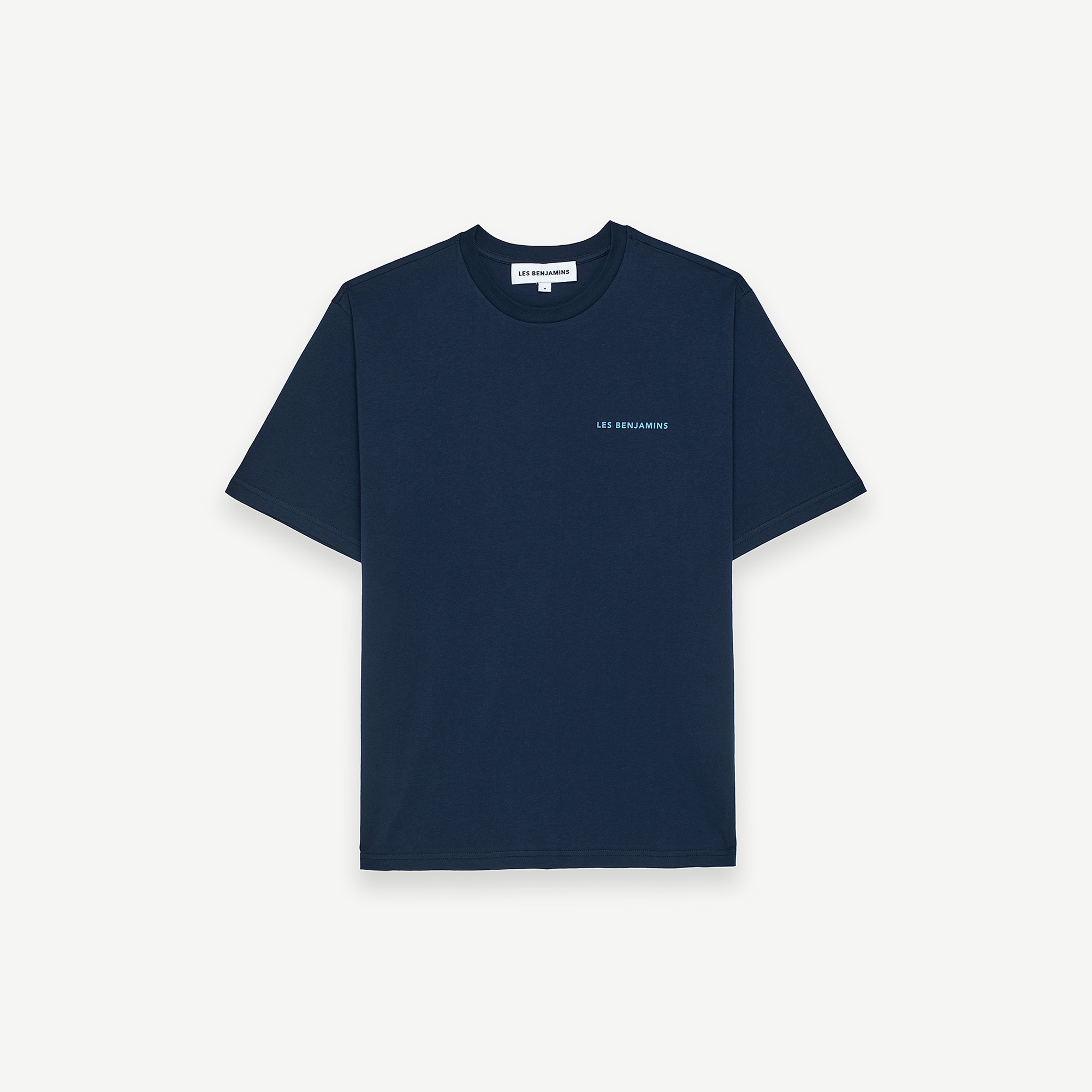 Les Benjamins Erkek Mavi T-Shirt