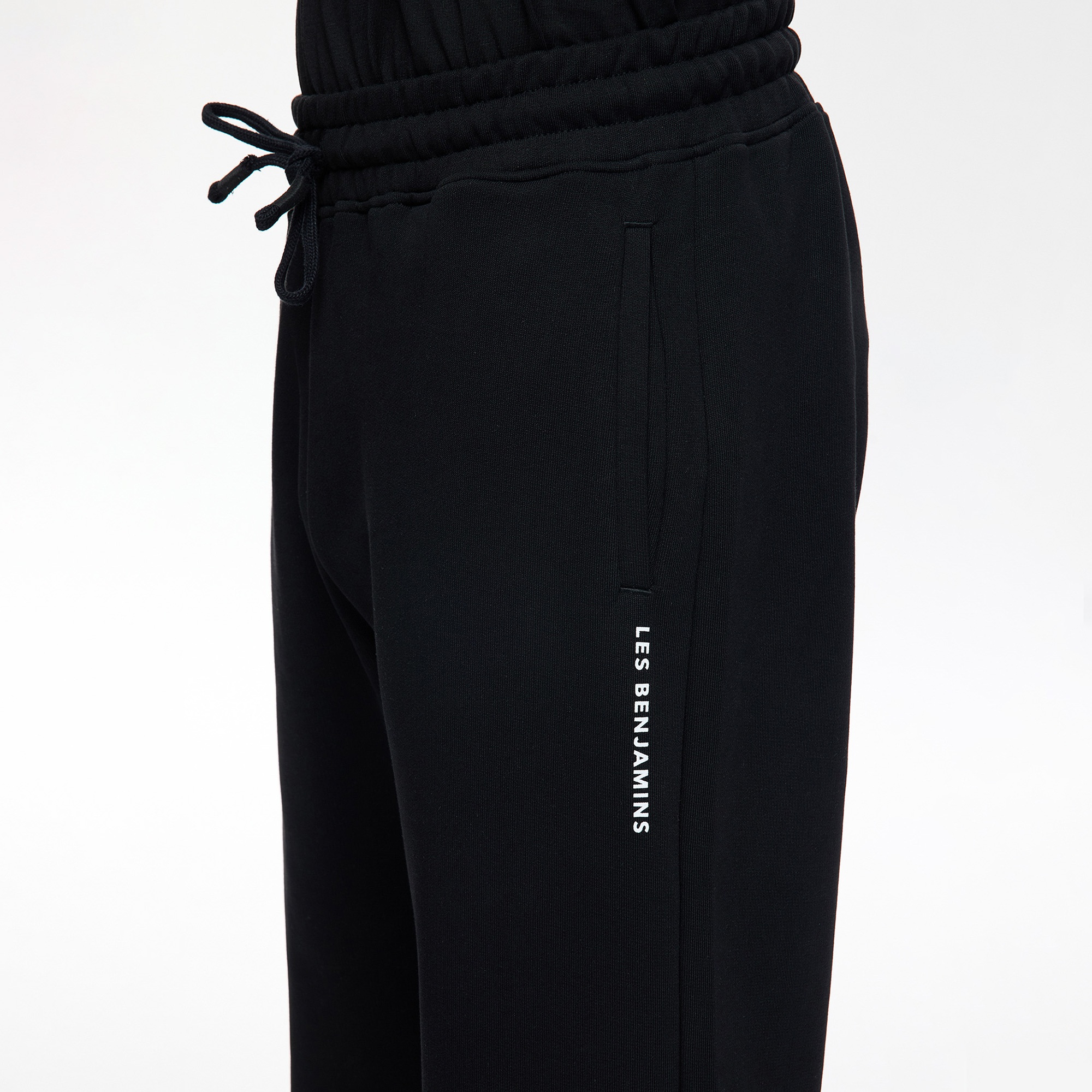 Les Benjamins Erkek Siyah Eşofman Altı