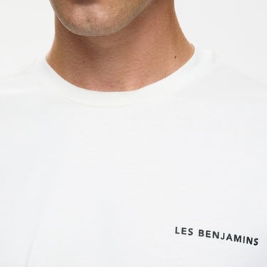  Les Benjamins Erkek Beyaz T-Shirt