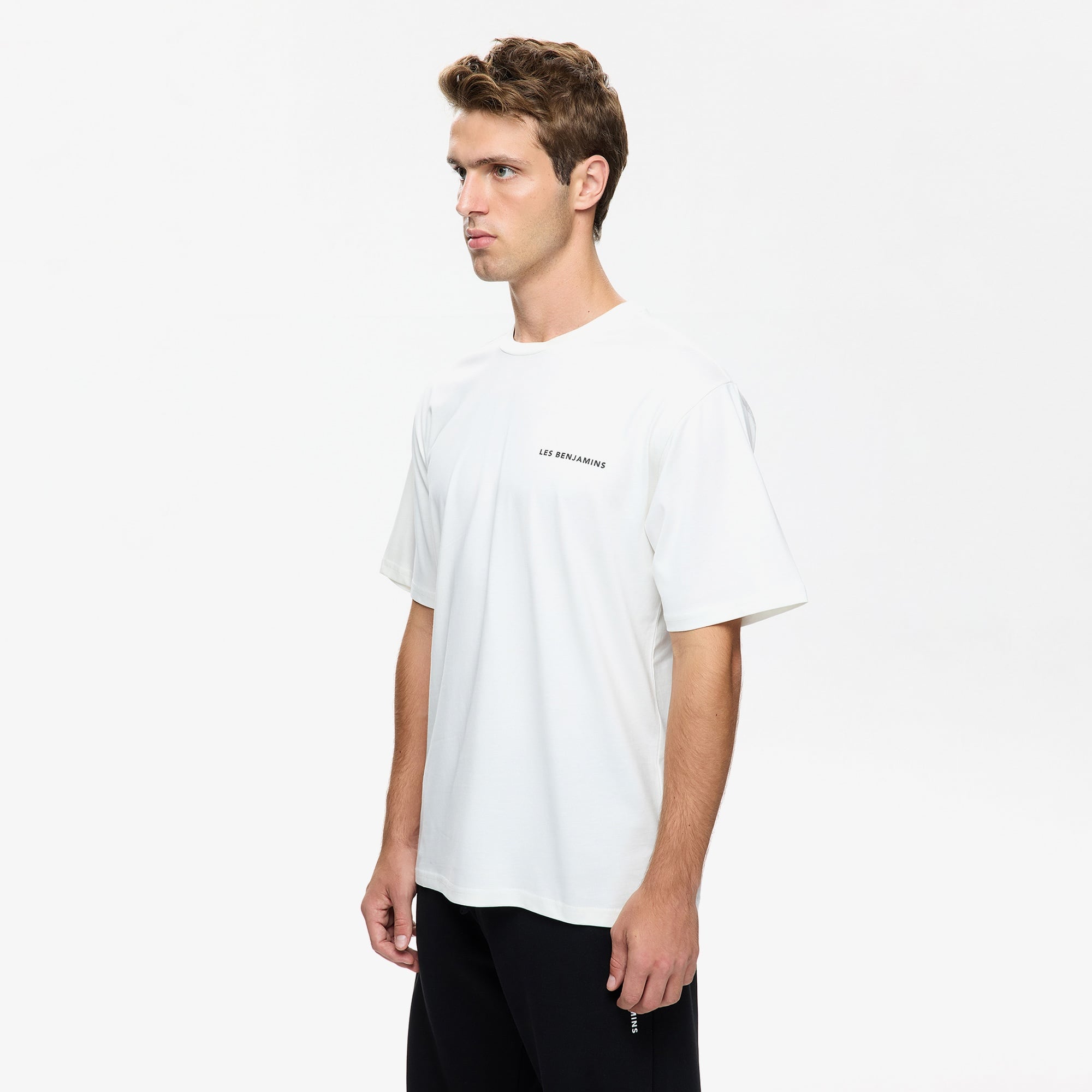 Les Benjamins Erkek Beyaz T-Shirt