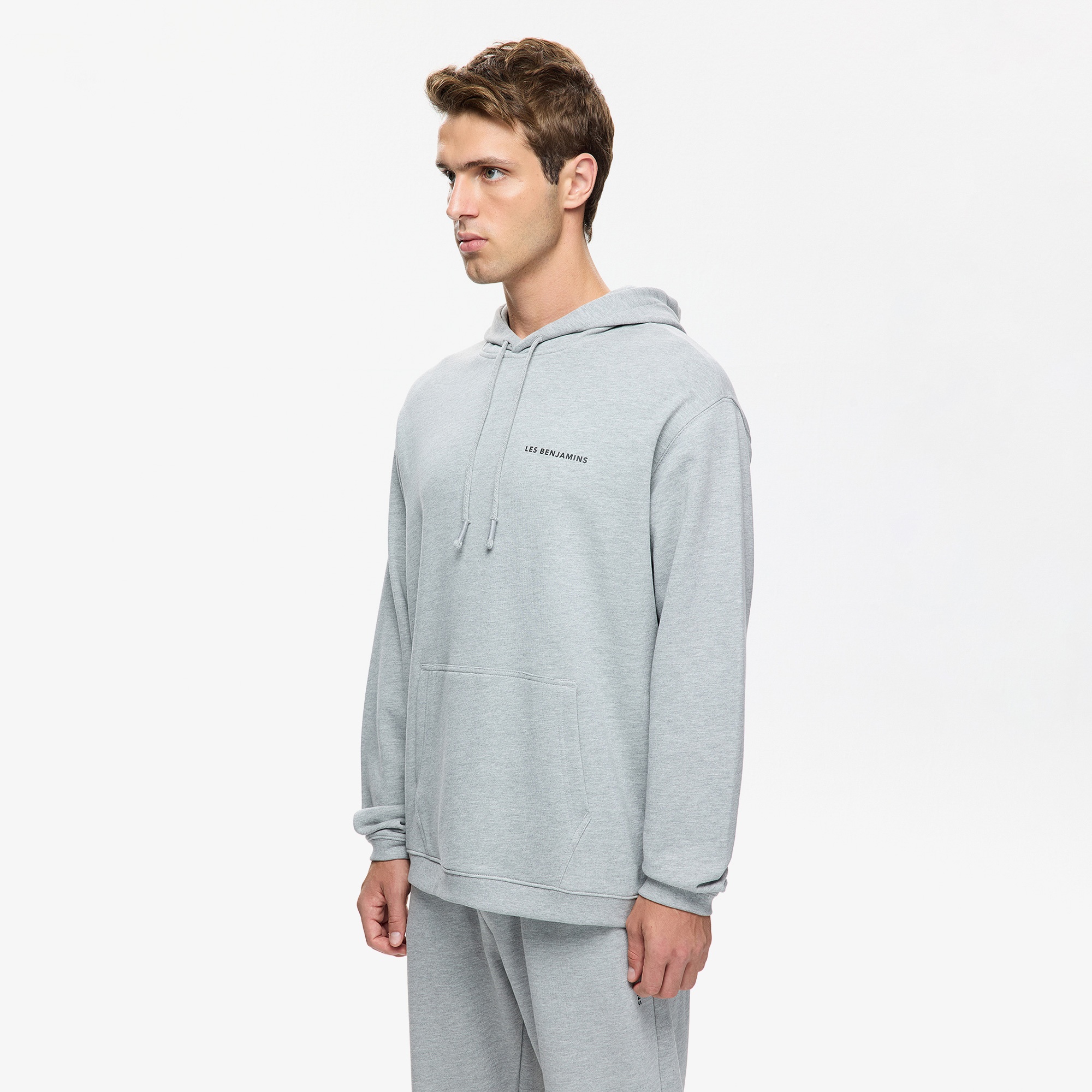 Les Benjamins Erkek Gri Sweatshirt