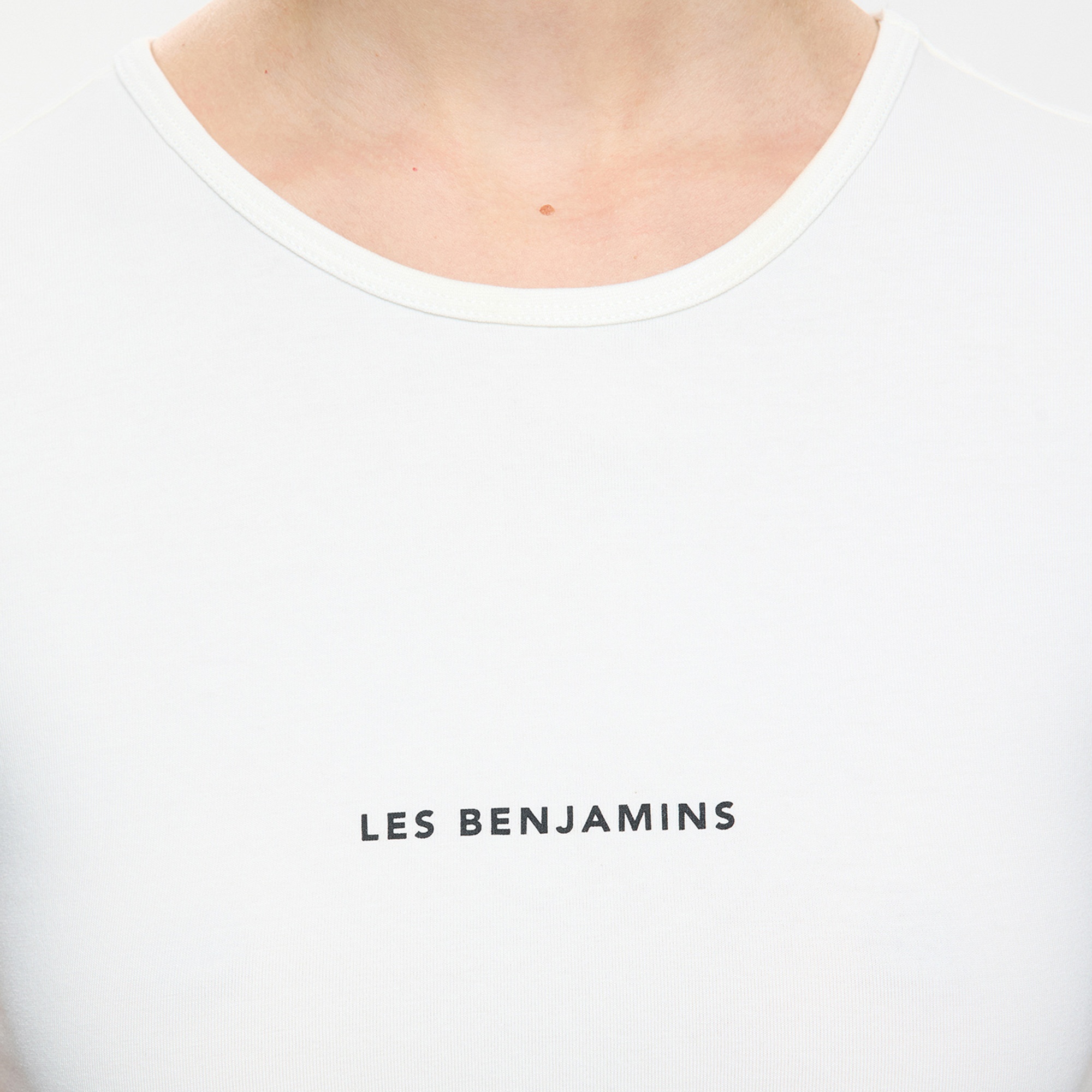 Les Benjamins Kadın Beyaz T-Shirt