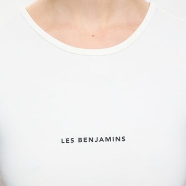  Les Benjamins Kadın Beyaz T-Shirt