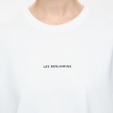  Les Benjamins Kadın Beyaz T-Shirt