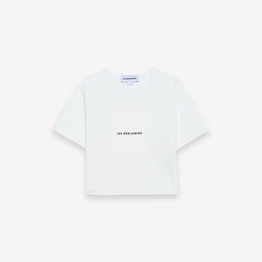  Les Benjamins Kadın Beyaz T-Shirt