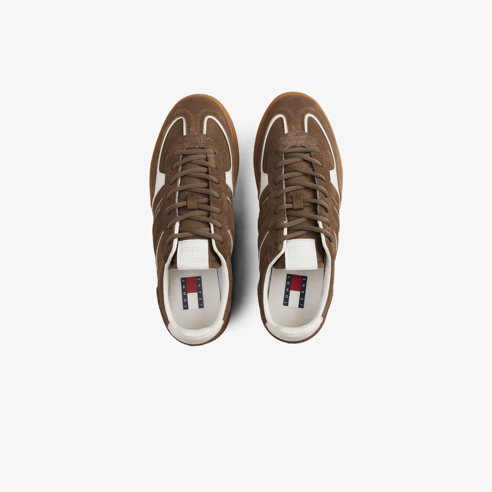Tommy Hilfiger Kadın The Greenwich Edge Süet Kahverengi Sneaker