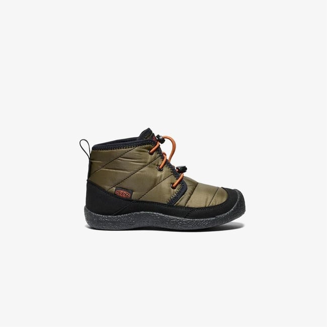  Howser II Chukka Su Geçirmez Çocuk Yeşil Bot