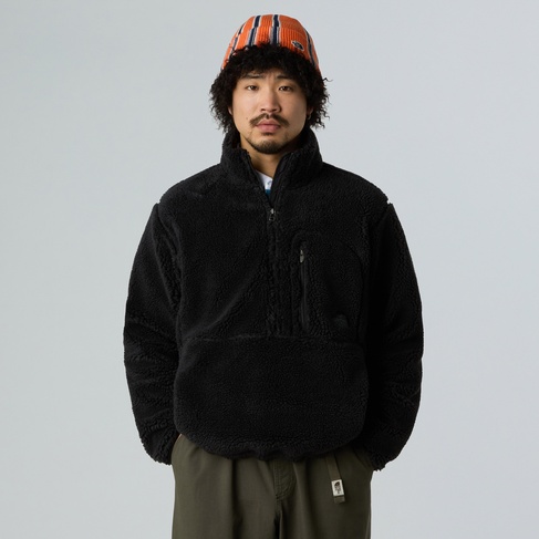  The North Face Extreme Pile Pullover Erkek Siyah Ceket