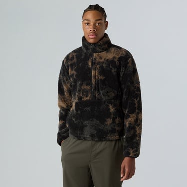  The North Face Extreme Pile Printed Pullover Erkek Siyah Polar