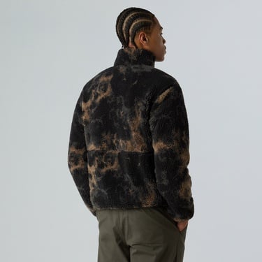  The North Face Extreme Pile Printed Pullover Erkek Siyah Polar