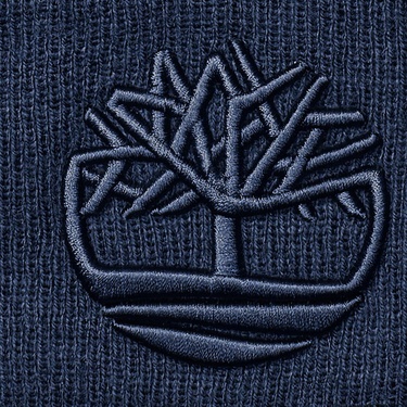  Timberland 3D İşlemeli Erkek Lacivert Bere