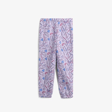  Gap V-Logo Çocuk Pembe Eşofman Altı