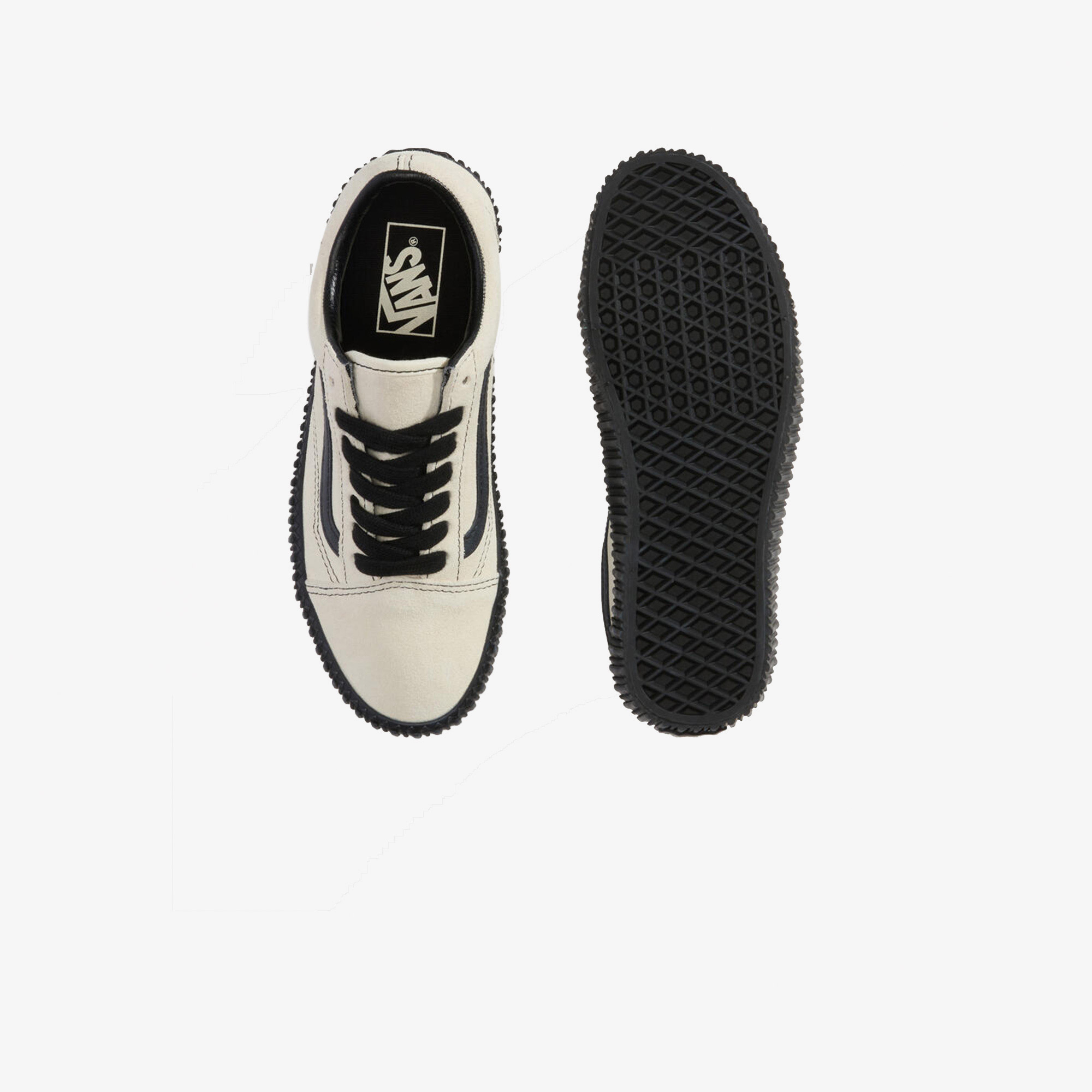 Vans Beyaz Vans Old Skool Creeper Unisex Spor Ayakkabı