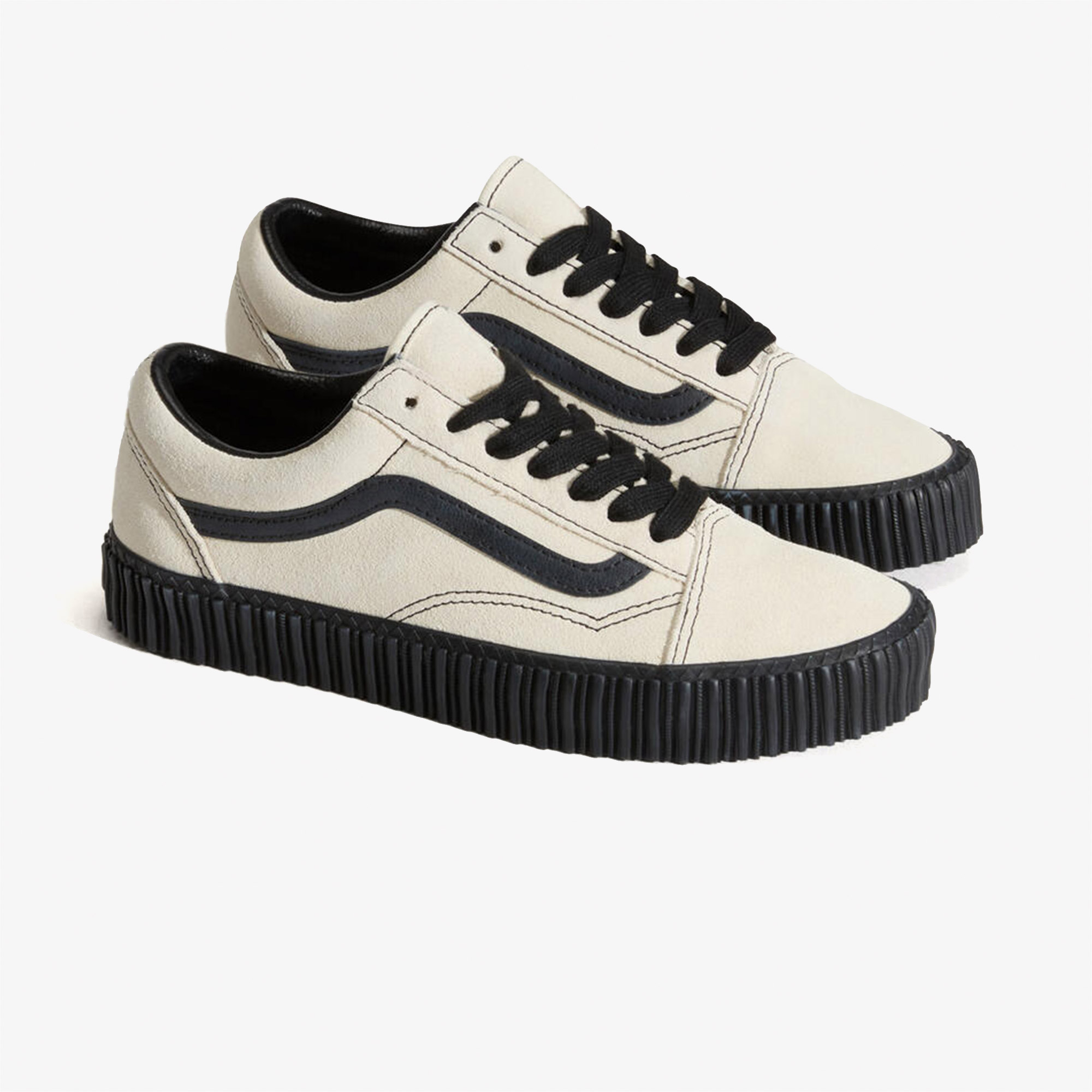 Vans Beyaz Vans Old Skool Creeper Unisex Spor Ayakkabı
