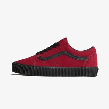  Vans Old Skool Creeper Unisex Bordo Spor Ayakkabı