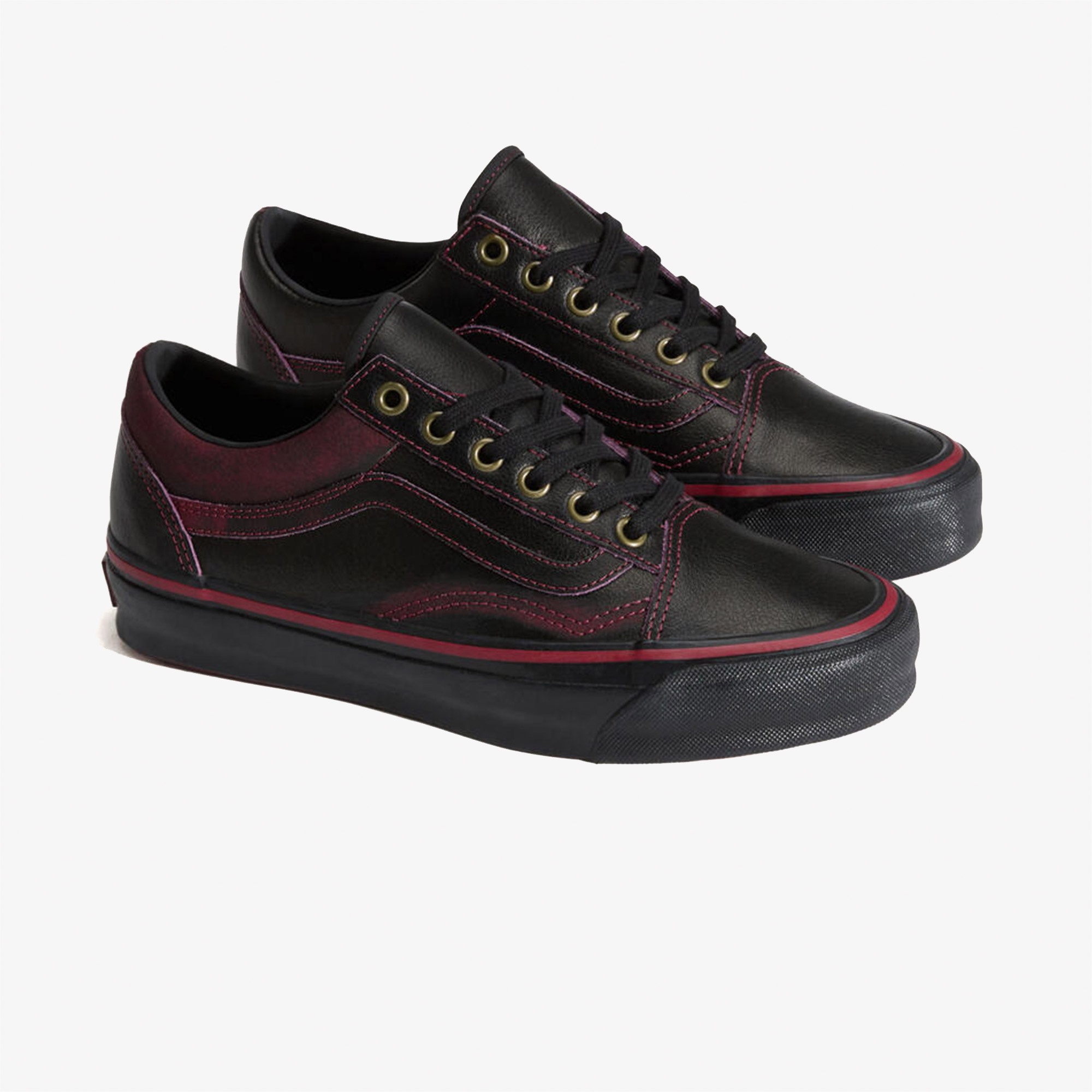 Vans Lx Old Skool Leather Kadın Siyah Spor Ayakkabı