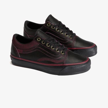  Vans Lx Old Skool Leather Kadın Siyah Spor Ayakkabı