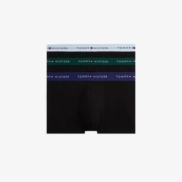  Tommy Hilfiger Trunk Erkek Siyah 3'lü Boxer