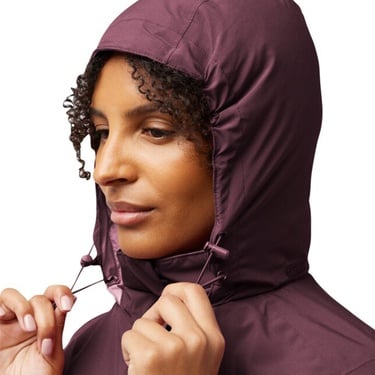  Jack Wolfskin Rotwand 3in4 Kadın Mor Ceket