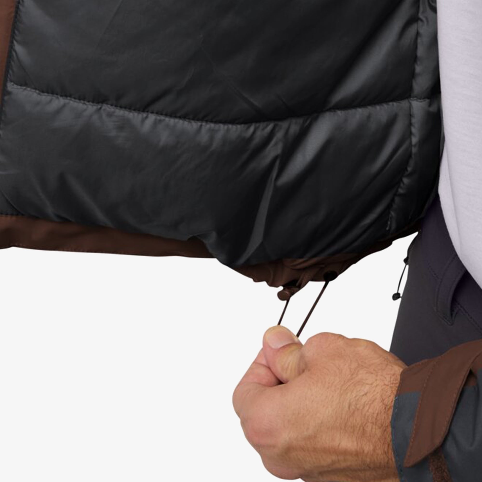 Jack Wolfskin Jasper Insulated Erkek Kahverengi Ceket