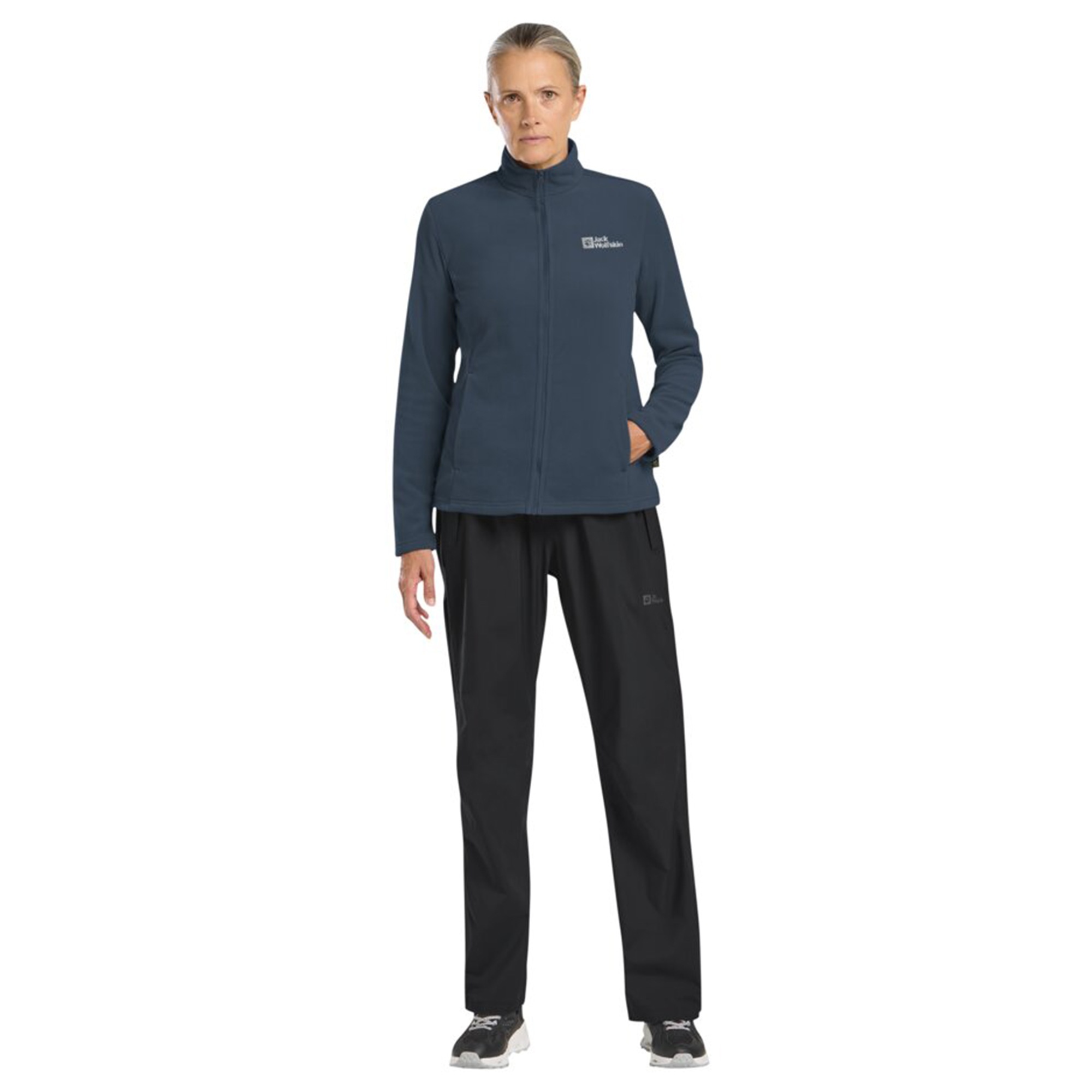 Jack Wolfskin Taunus Full Zipped Kadın Lacivert Ceket