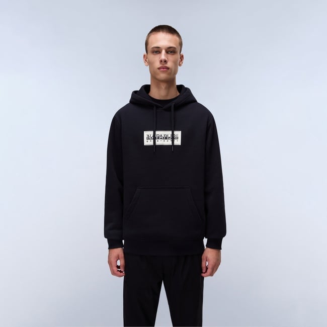  Napapijri B-Box Erkek Siyah Sweatshirt