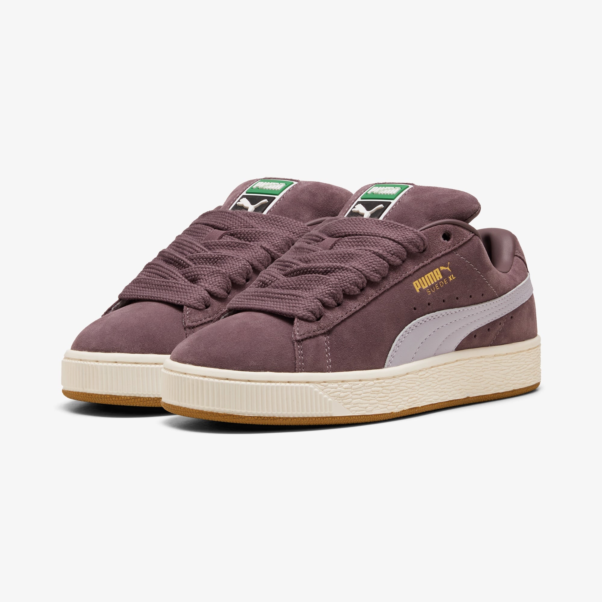 Puma Suede XL Unisex Krem Spor Ayakkabı