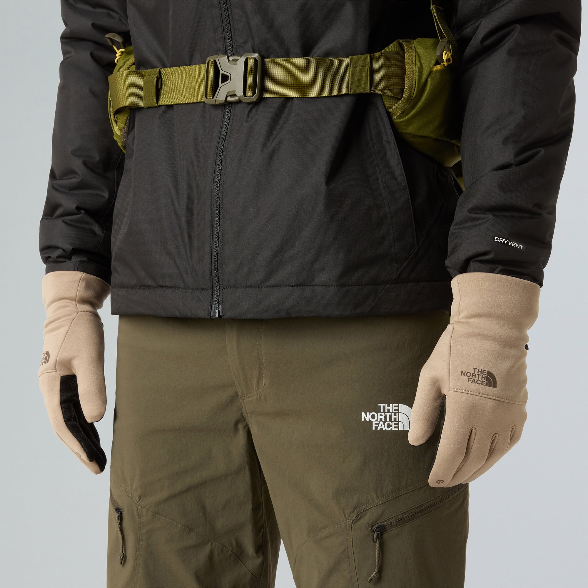 The North Face Etip Geri Dönüştürülmüş Erkek Krem Eldiven