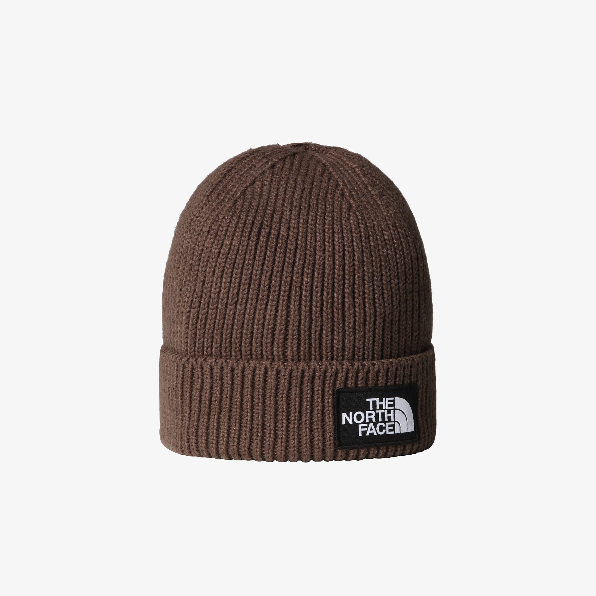 The North Face Logo Box Cuffed Unisex Kahverengi Bere