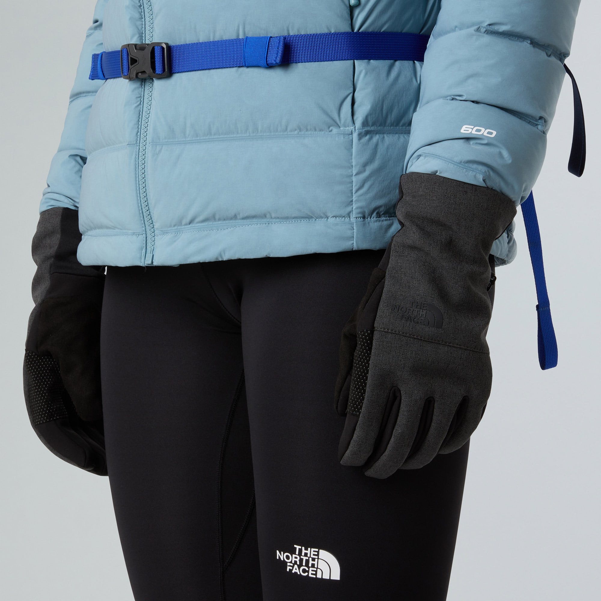  The North Face Apex Etip Kadın Gri Eldiven