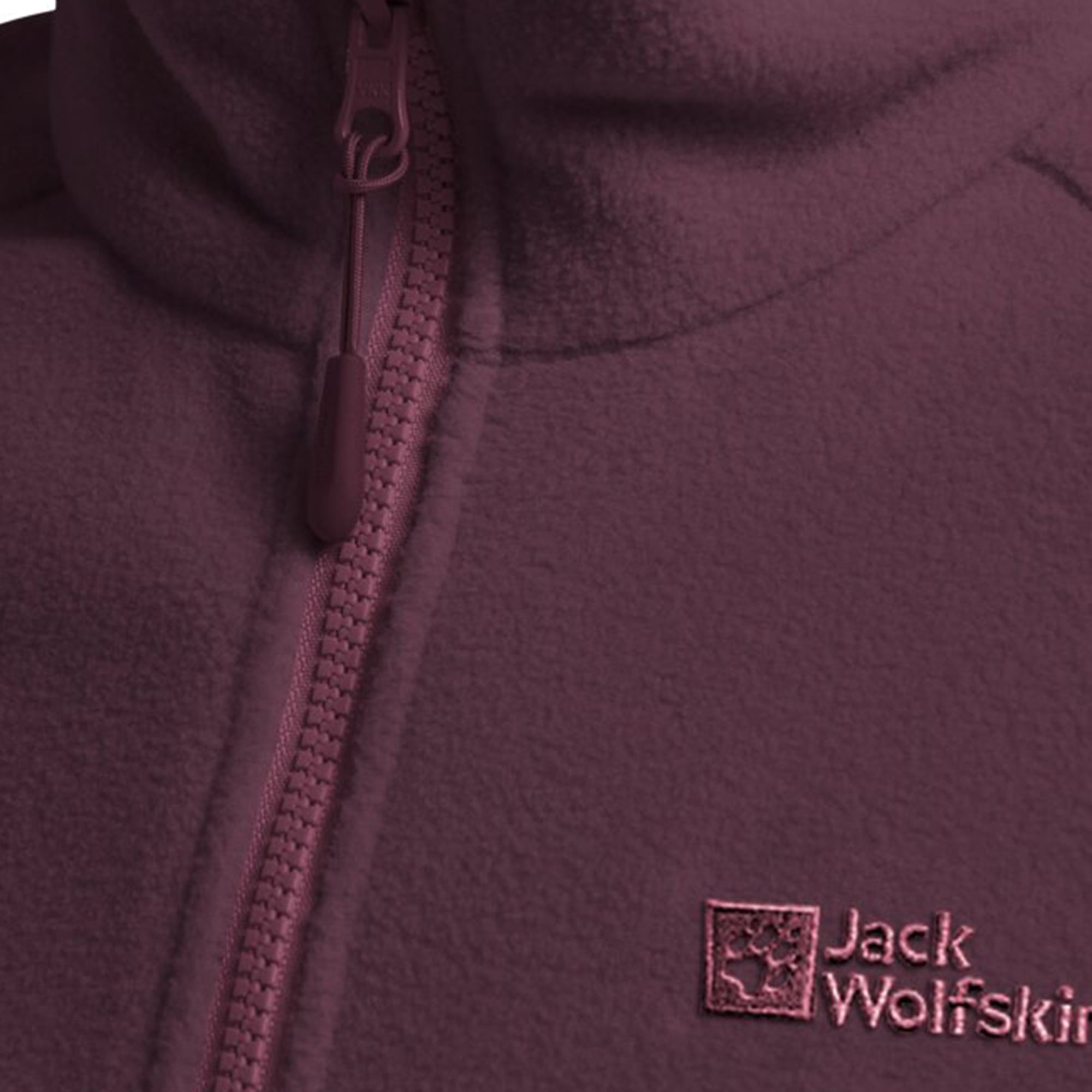 Jack Wolfskin Moonrise Full Zipped Kadın Mor Ceket
