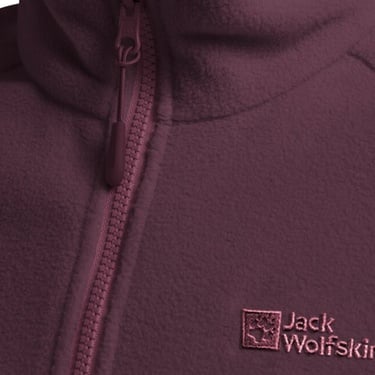  Jack Wolfskin Moonrise Full Zipped Kadın Mor Ceket