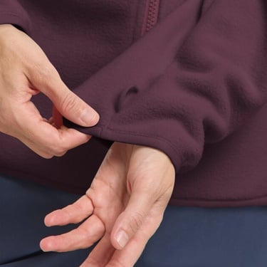  Jack Wolfskin Moonrise Full Zipped Kadın Mor Ceket