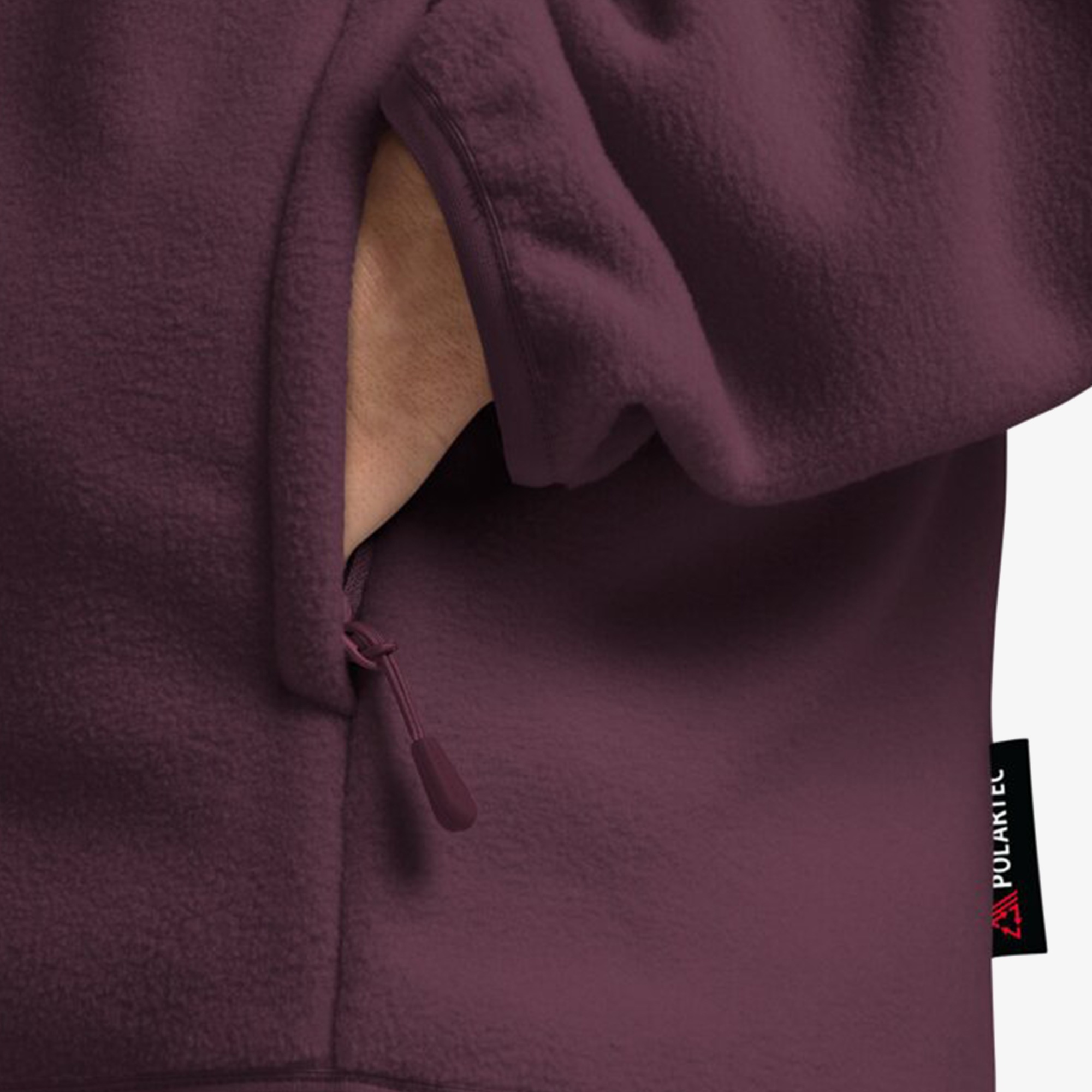 Jack Wolfskin Moonrise Full Zipped Kadın Mor Ceket