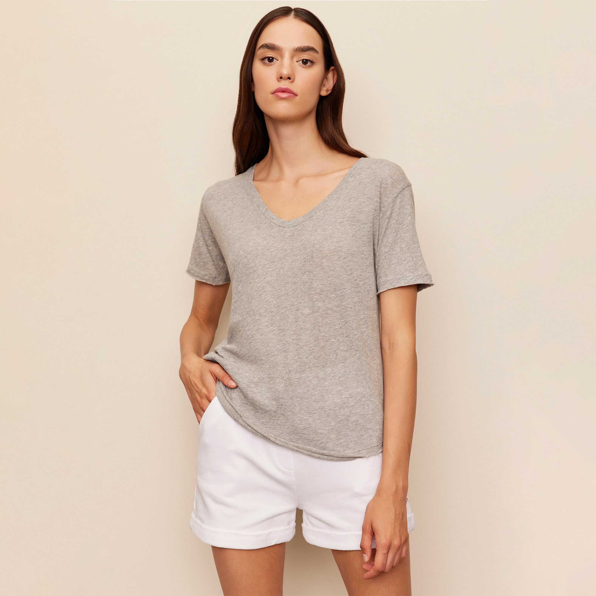  The Stay Line Kassiani Kadın Gri T-Shirt