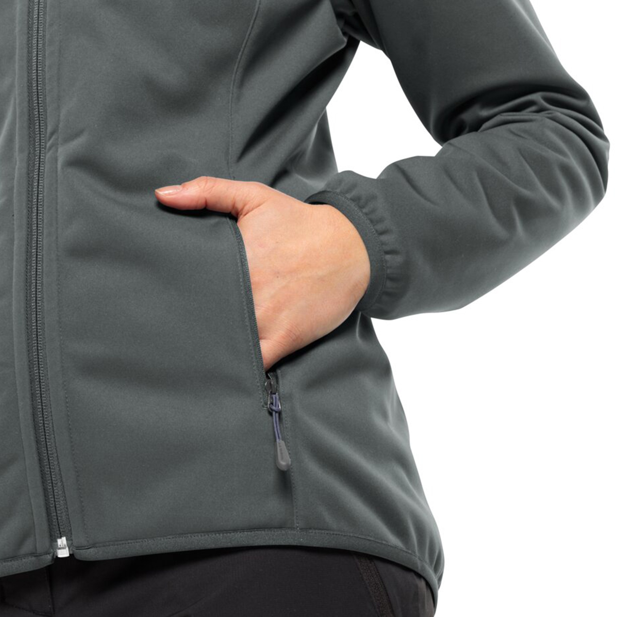 Jack Wolfskin Windhain Hoody Kadın Yeşil Ceket