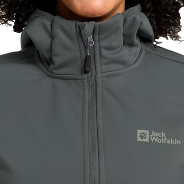  Jack Wolfskin Windhain Hoody Kadın Yeşil Ceket