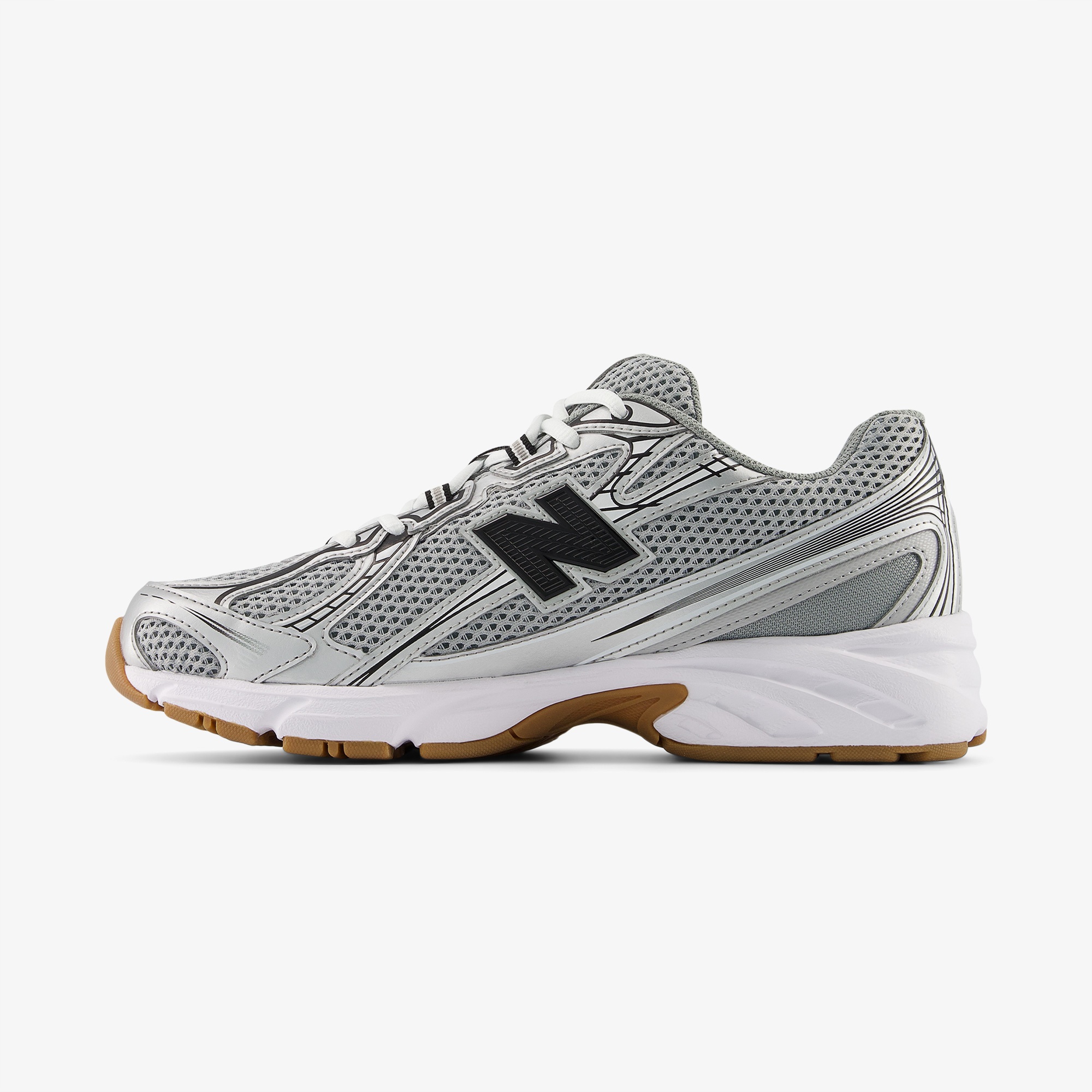 New Balance 740 Lifestyle Unisex Gri Spor Ayakkabı