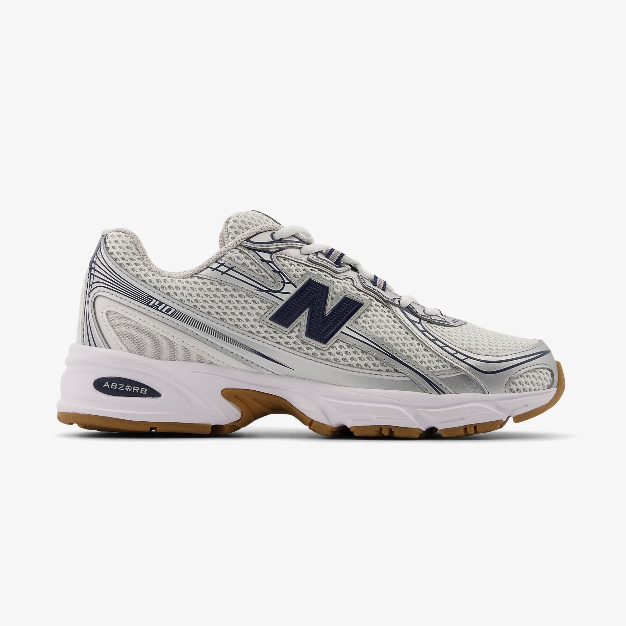 New Balance 740 Lifestyle Unisex Gri Spor Ayakkabı