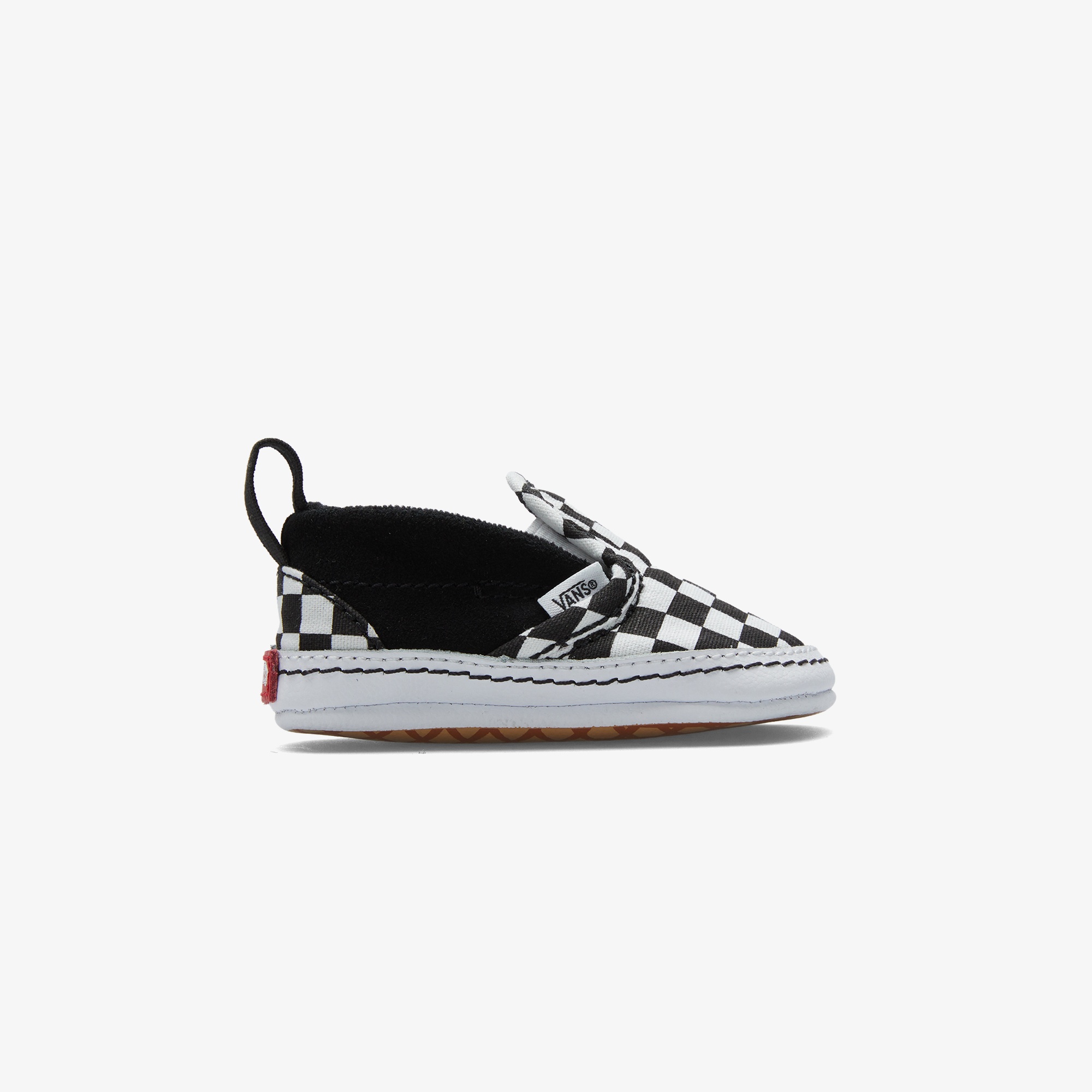 Vans Slip On V-Crib Checkered Bebek Beyaz Spor Ayakkabı